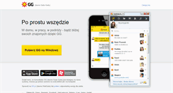 Desktop Screenshot of gadu-gadu.pl